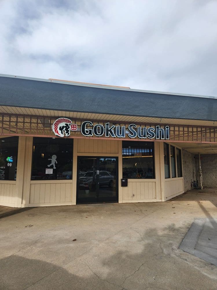 Goku Sushi Morgan Hill storefront at Tennant Station
